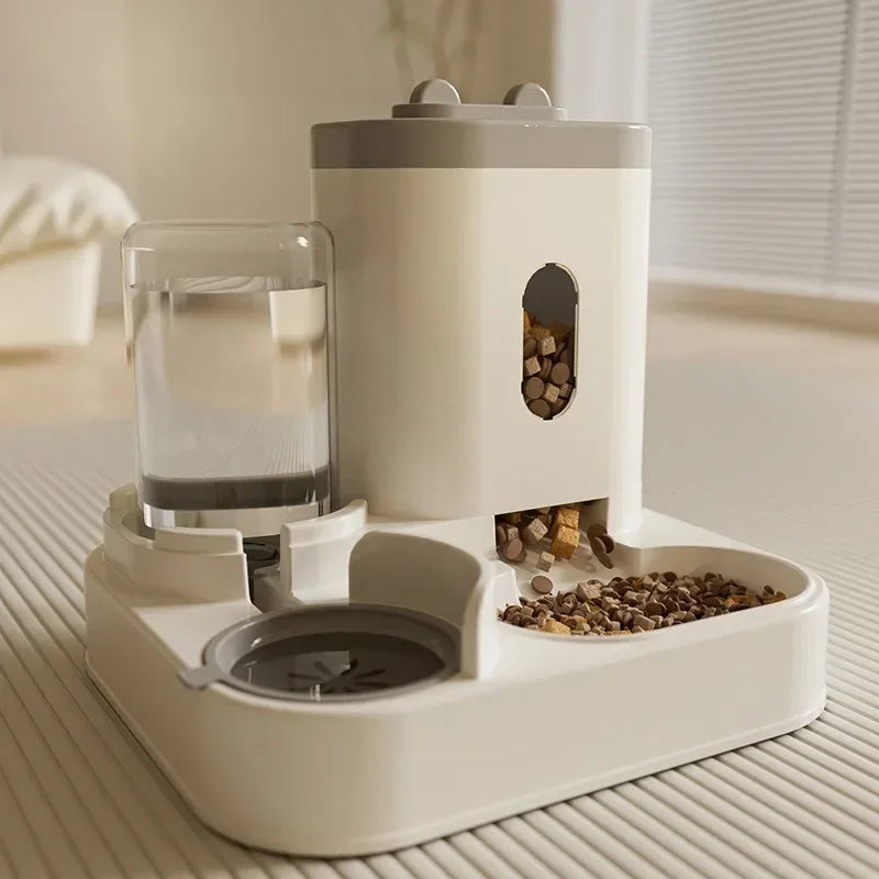 Automatic Cat Feeding and Water Dispenser