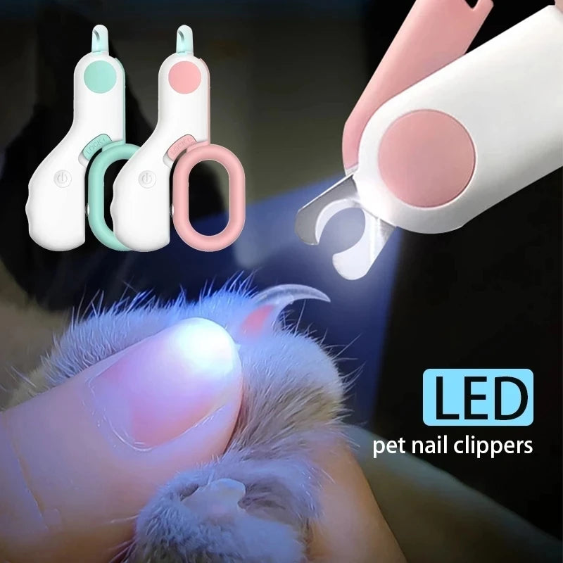 Professional LED Light Pet Nail Clipper