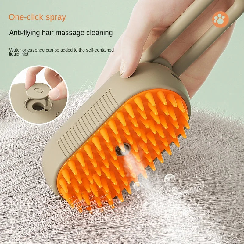 Steamy Pet Brush